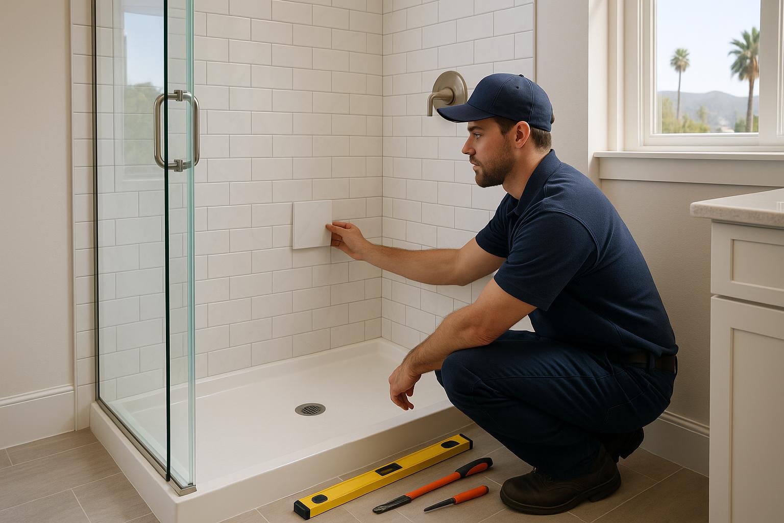 Tub-to-Shower Conversion service by Remodeling Bathroom Co